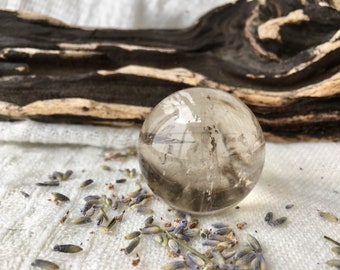 Smoky quartz, Smoky quartz sphere, Smoky quartz ball, Crystal ball, Crystal sphere, Healing stone, MEditation ball, Reiki infuser,Protection