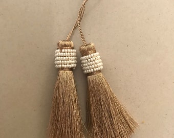 Indian Sewing embellishments fashion tassel for blouse. Decoration hangings purse charms ethnic tuft
