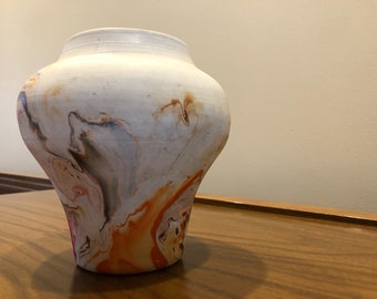 Vintage Nemadji Indian Pottery Vase