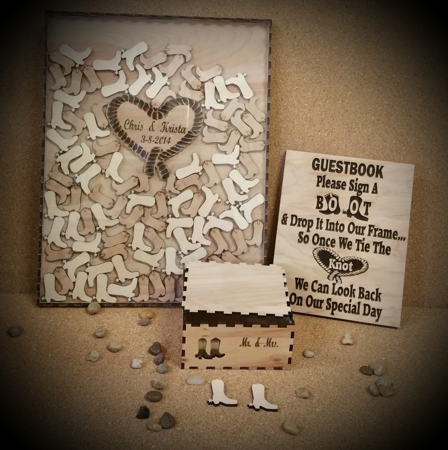 Guestbook Wedding Drop Box Framed Guest Book Rustic Guestbook Wedding Drop Box Framed Guest Book Rustic
