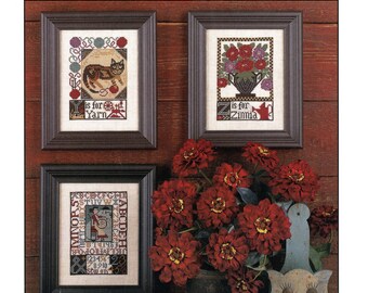 Y * & * Z by Prairie Schooler Counted Cross Stitch Pattern/Chart