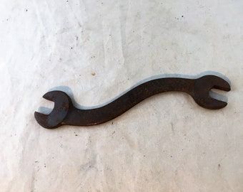 Vintage S Shaped Open End Wrench by J.H.Williams and Co. 01940