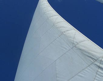 Sailboat against an Azure Sky
