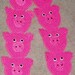 DIY Wearable Art Crochet Pattern for Pig Head Scarf