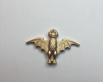 Haunted mansion bat pin