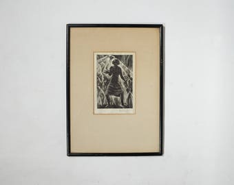 Woodblock Print by Lynd Ward ca. 1931