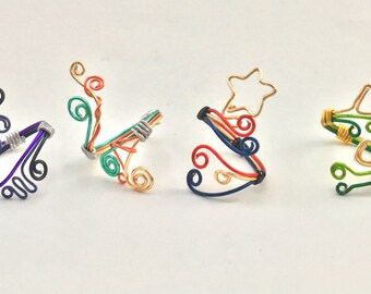 Steven Universe Inspired Adjustable Wire Rings