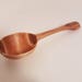 Wooden coffee scoop 20 ml. Hand made, knife finished. Cherry wood. Hand carved.