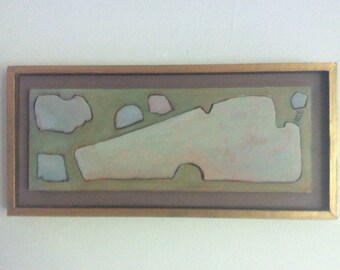 Abstract oil painting