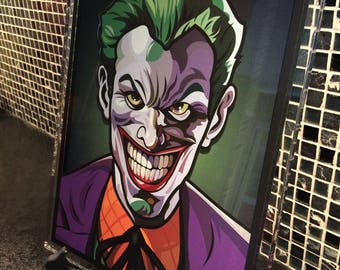 The Joker Acrylic Art Print