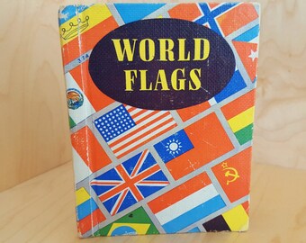 Childrens Book of World Flags Vintage 1942