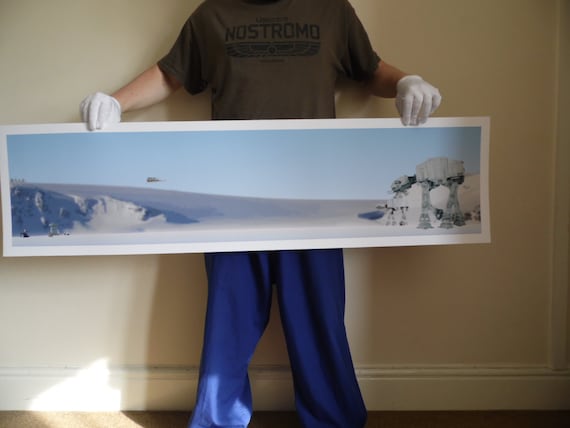 Hoth Battle Commemorative Poster Print--wow.