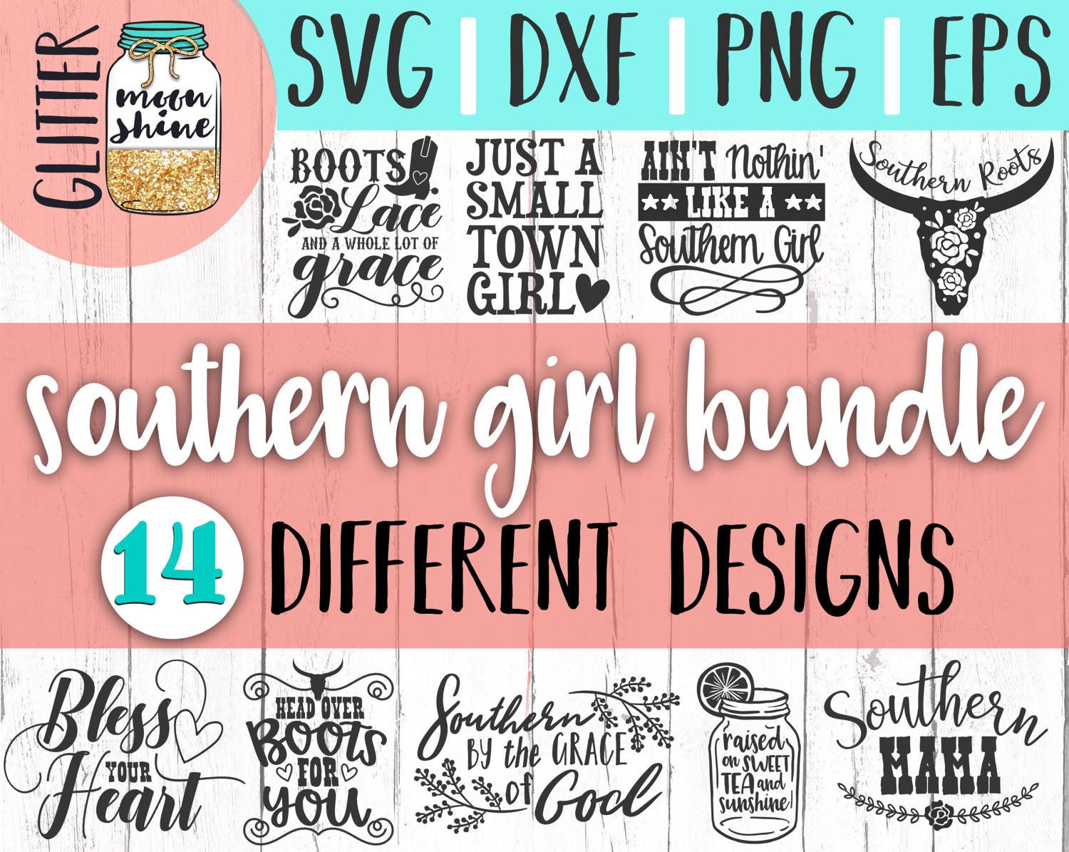 Download Southern Girl Quotes Bundle svg eps dxf png Files for Cutting