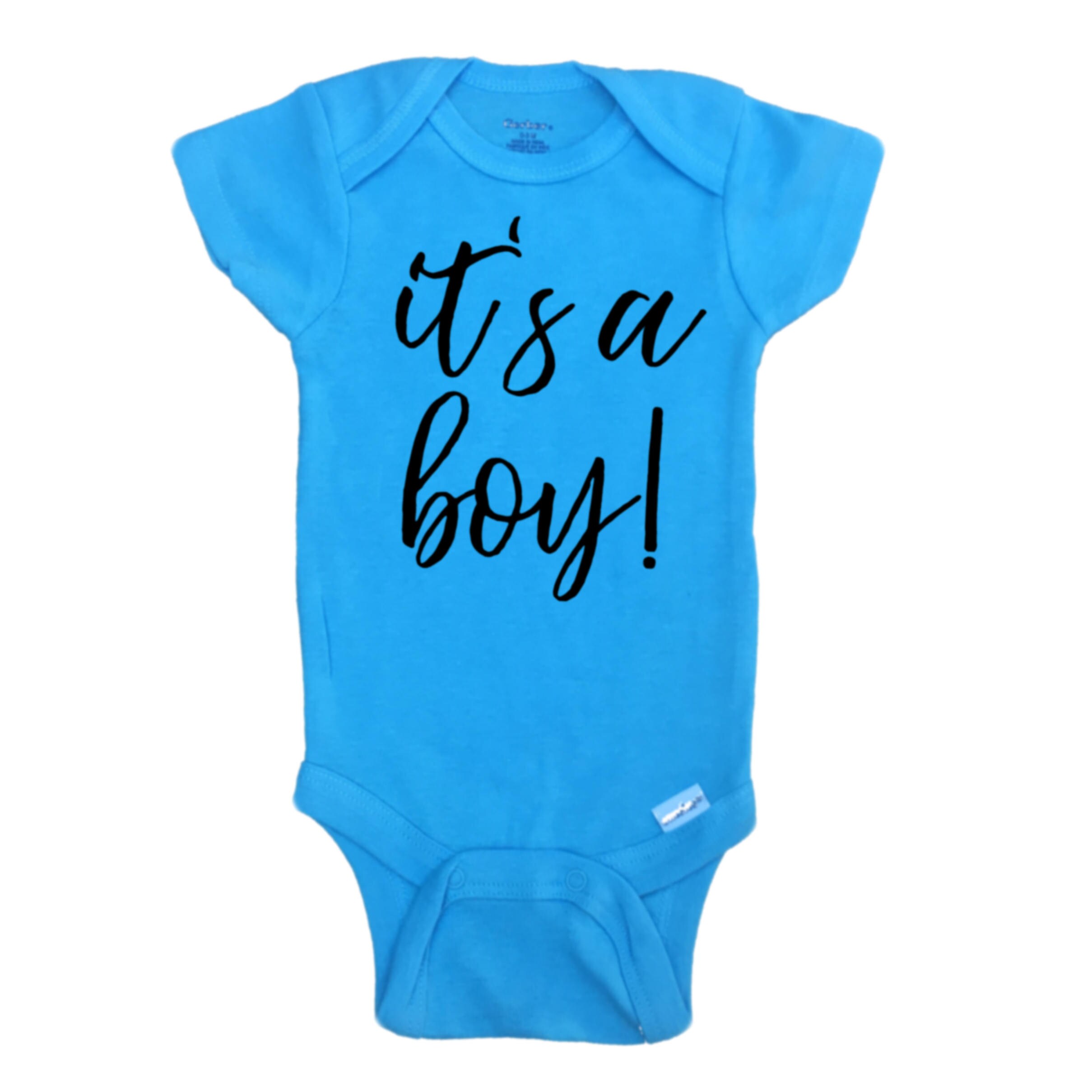 Gender Reveal baby boy Onesie® It's a Boy baby Onesie®