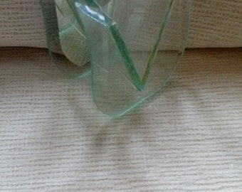 Art Deco Vase/Mirrored Vase/Mirror Vase/Glass Vase/ 1930s
