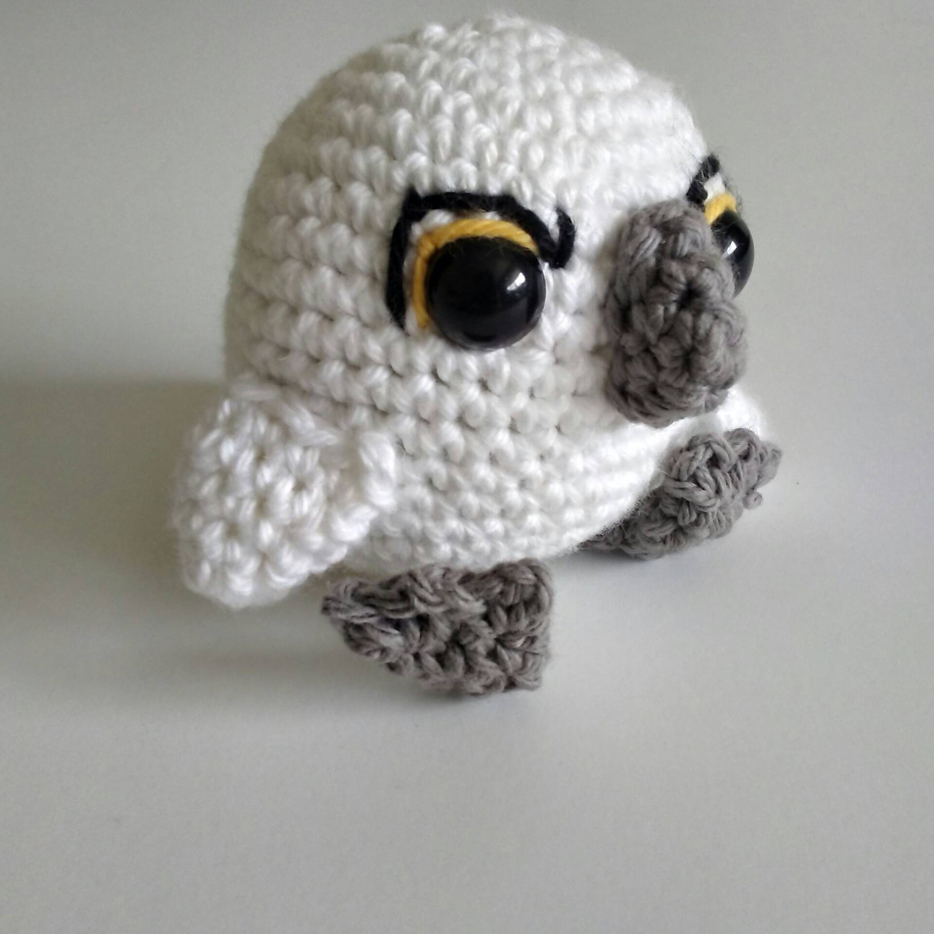 Baby puffin amigurumi Baba from Puffin Rock puffin plush
