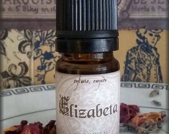 ELIZABETA Victorian Vampire Perfume Oil / Jasmine Musk Scent / No alcohol Vegan Perfume Oil