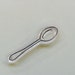 New for Rubber Stamping & Handmade Cards 1 Clear Acrylic Stamp Large Spoon