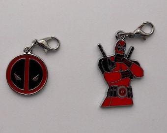 Deadpool Enamel Bracelet Charm