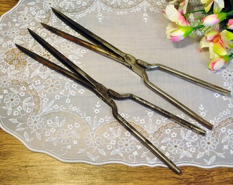Set of Vintage 1930's Metal Hair Crimper/Curler, Curling Iron, Made in Germany