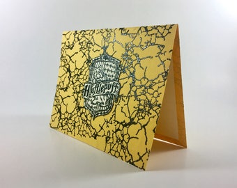 Hufflepuff Hogwarts House Greeting Card
