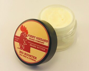 Beard Butter - Tea Tree & Cypress- Beard Conditioner - beard moisturizer - beard softener - beard styling - beard care product