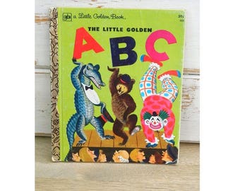 The Little Golden ABC Book - A Little Golden Book - Vintage 1978