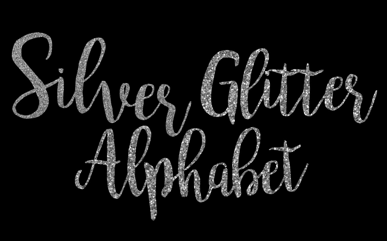 silver glitter alphabet clipart silver glitter letters silver