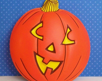 5 Halloween Pumpkin Cake Lay-ons Toppers