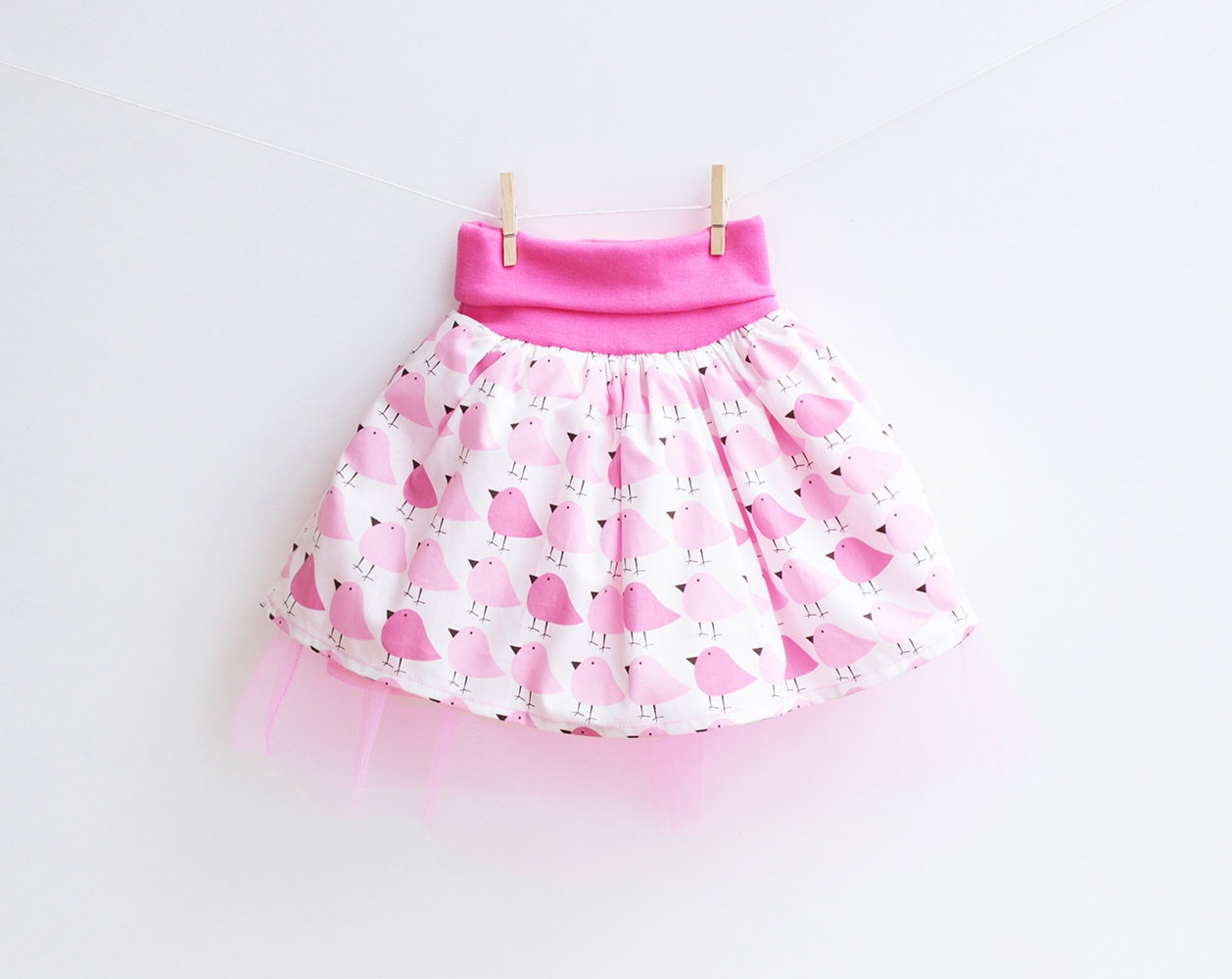 Girl Baby Girl Skirt sewing pattern Pdf WOODLAND Tulle Skirt
