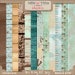 Digital Scrapbooking, Wood and Artsy Paper Pack: You're My Lil' Boy