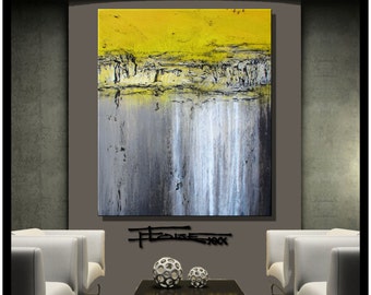 Modern Abstract Canvas Painting Wall Art 48 x 36 x 1.5