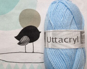 WOOL UTTACRYL porcelain - white horse