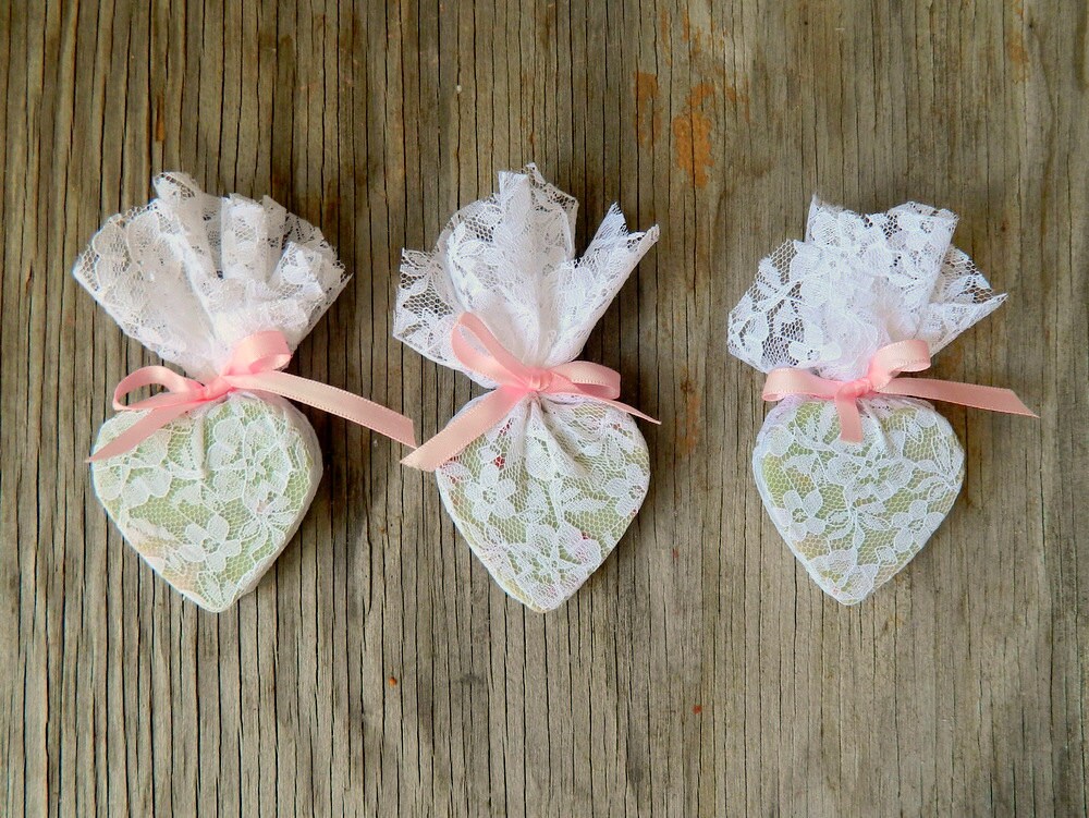 Eco Friendly Wedding Favors / Bridal Shower Favor / White