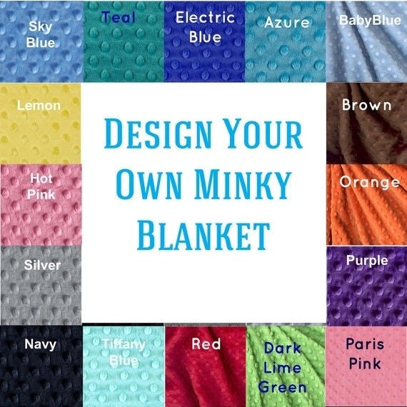 48 x 60 Toddler Blanket, Minky Blanket Boy Girl, Personalized Blanket, Kids Minky Blanket Toddler Bedding, Custom Blanket, Personalized Gift