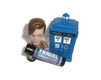 Fangirl - Lavender Marshmallow Flavor Doctor Who Inspired Lip Balm Geek Stix - Osgood - Shimmer
