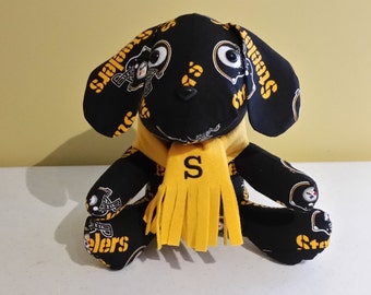 Pittsburgh Steelers Stuffed Puppy