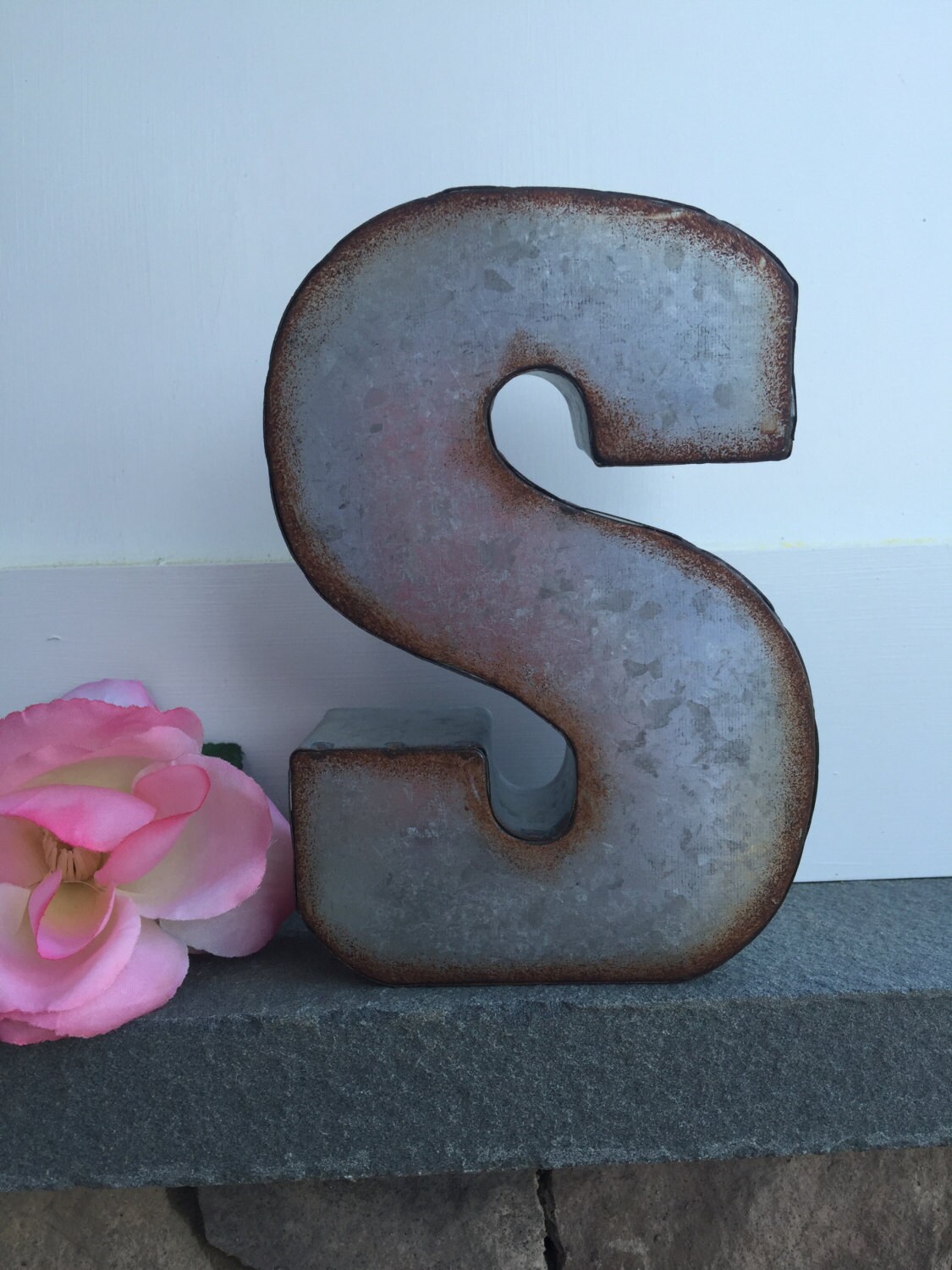 Metal Letters/ Wall Decor/ Wedding Decor/ Galvanized Letter/