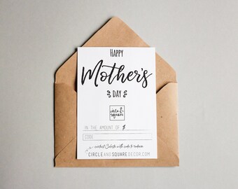 gift certificate etsy
