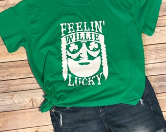 feeling willie lucky shirt