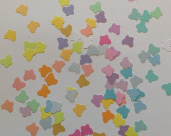 Butterfly confetti, butterfly punches, rainbow butterflies, pastel, wedding confetti, baby shower, table decor, girls birthday