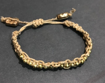 Beaded Macrame bracelet