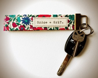 Liberty of London Words Matter Key Fob