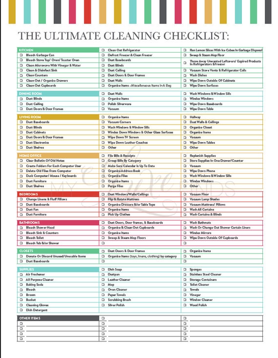 the-ultimate-house-cleaning-checklist-printable-pdf