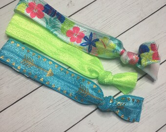 Hair Elastics Assortment set of 3