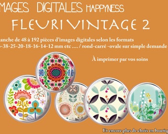 ORNATE VINTAGE 2 18-25 mm oval digital images