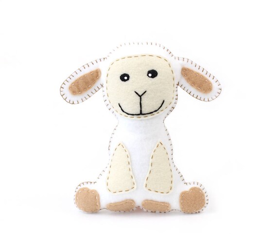 lamb stuffed animal pattern