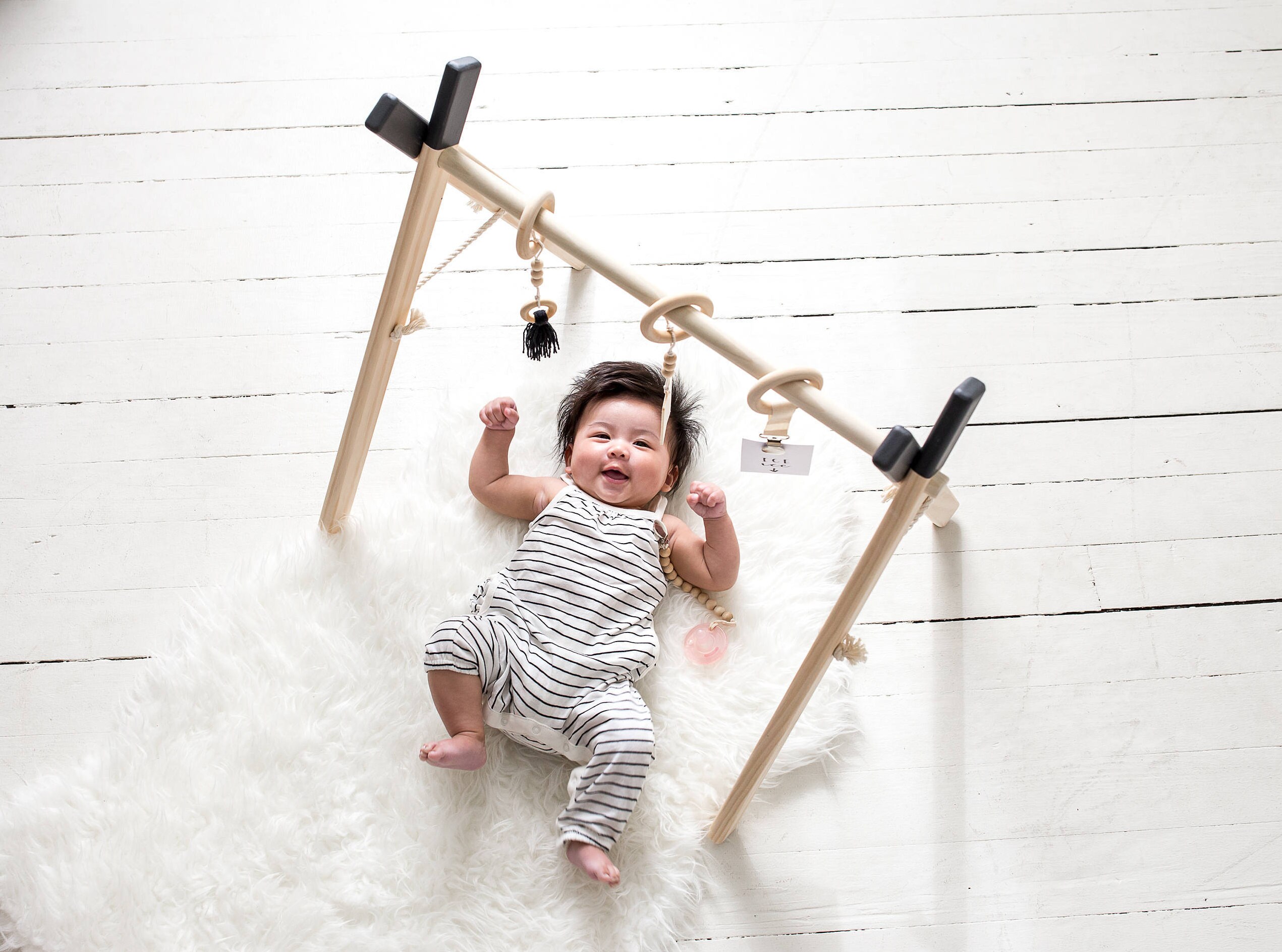 Black Baby Play Gym and Mobile Accessories Baby Gym Baby