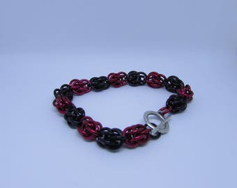 Sweet Pea Chainmaille Bracelet