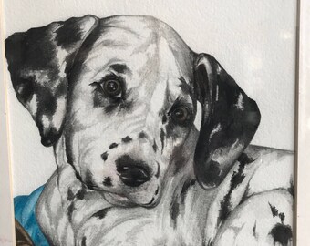 Play Ball 16 x 20 150 Original Watercolor